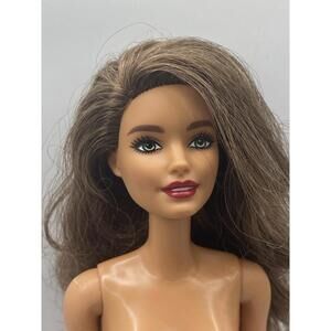 Mattel Barbie With Prosthetic Leg Doll Fashionistas Brunette Amputee 2015 Nude